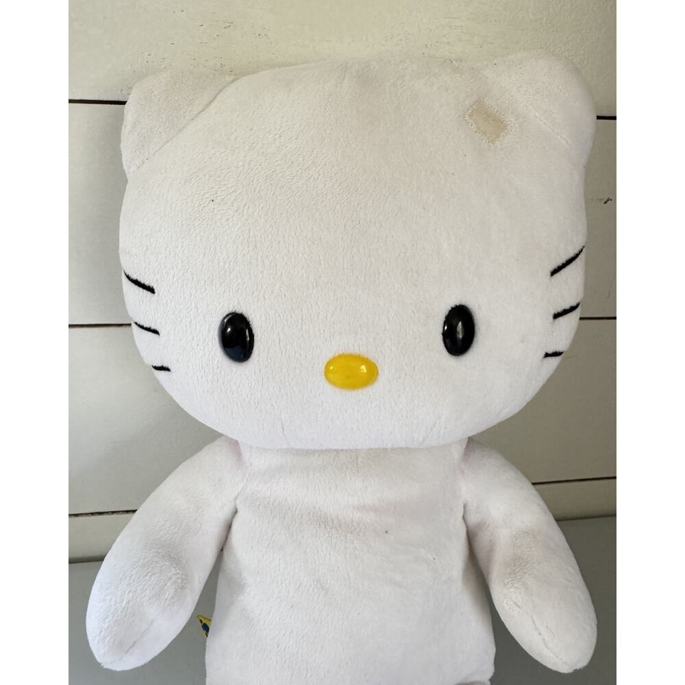 Hello Kitty Build A Bear BAB Sanrio Yellow Nose No Bow 18” 2012